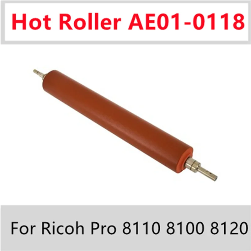 Original Pro 8100 Hot Roller Upper Fuser Roller AE01-0118 For Ricoh Pro 8110 8100EX 8100S 8100 8120S 8200 8210