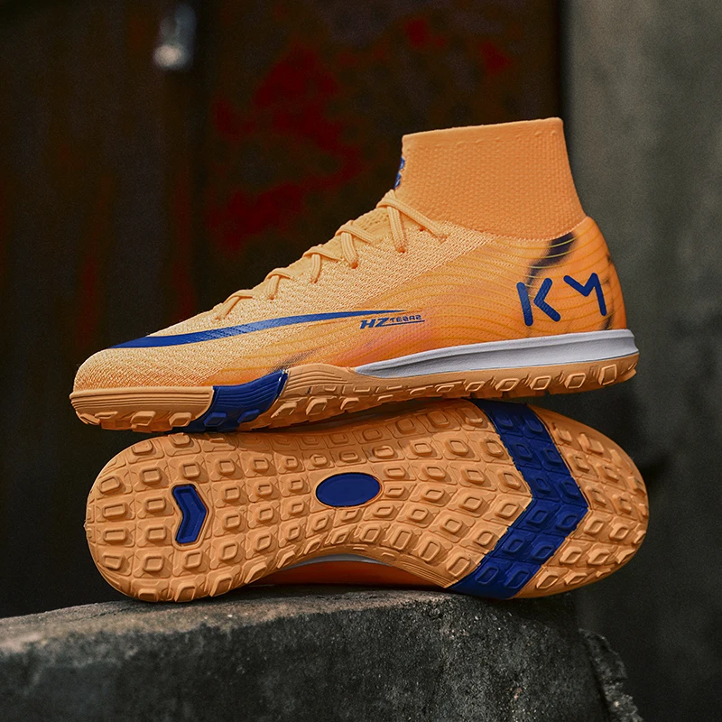 

Soccer Cleats for Mens Womens Football Shoes Turf Soccer Shoes Indoor/Outdoor High-top Football Cleats TF