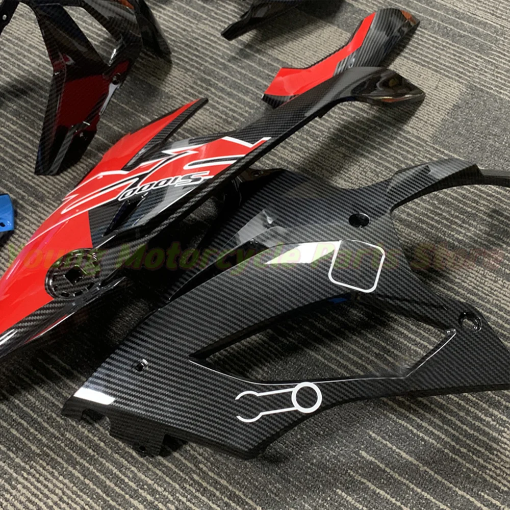 For 2019-2022 BMW S1000RR M1000RR Motorcycle Full Surround Fairing Conversion Kit ABS Carbon Modified Colour Shell Cover