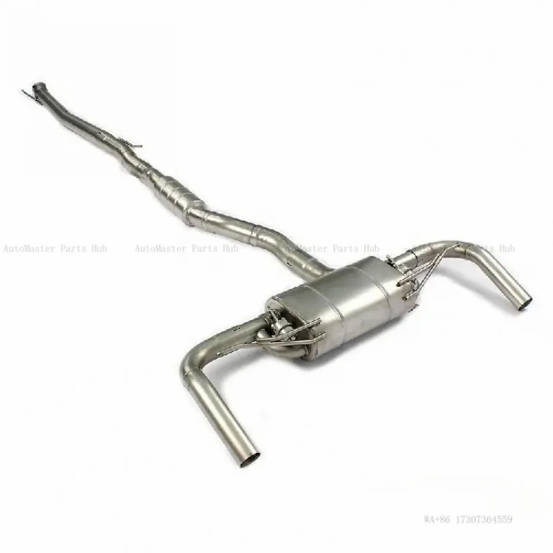 

Выхлопная труба из нержавеющей стали SS304 с клапаном для A45 2.0L: модифицированная, передняя, средняя и задняя секции