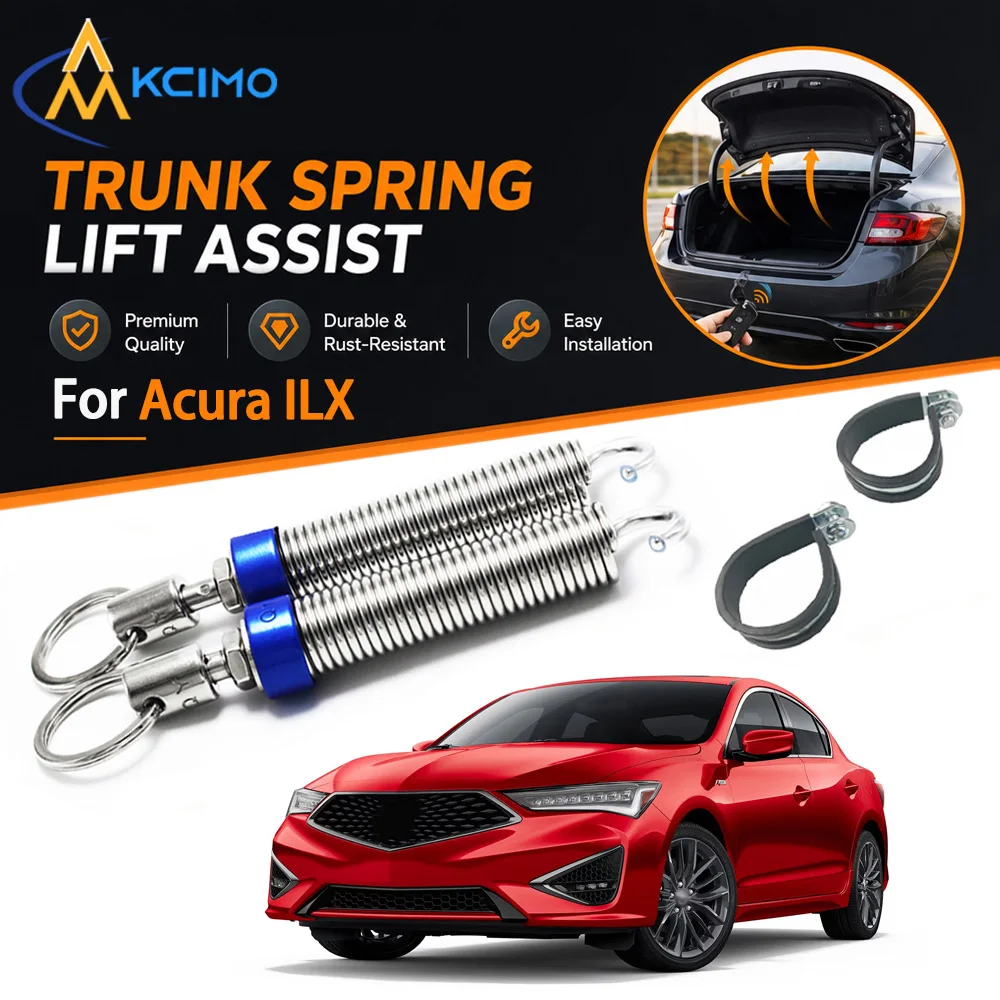 Kcimo Car Boot Trunk Automatic Opening Spring Kit Adjustable Tension Lifting Device For Acura ILX Rear Trunk Lid Accessory