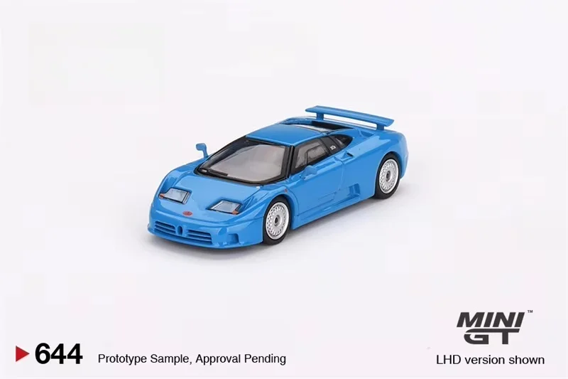 

Mini GT 1:64 Bugatti Chiron Blue Die-Cast Model Car - Limited Collectible Toy Gift for Adultsmini gt