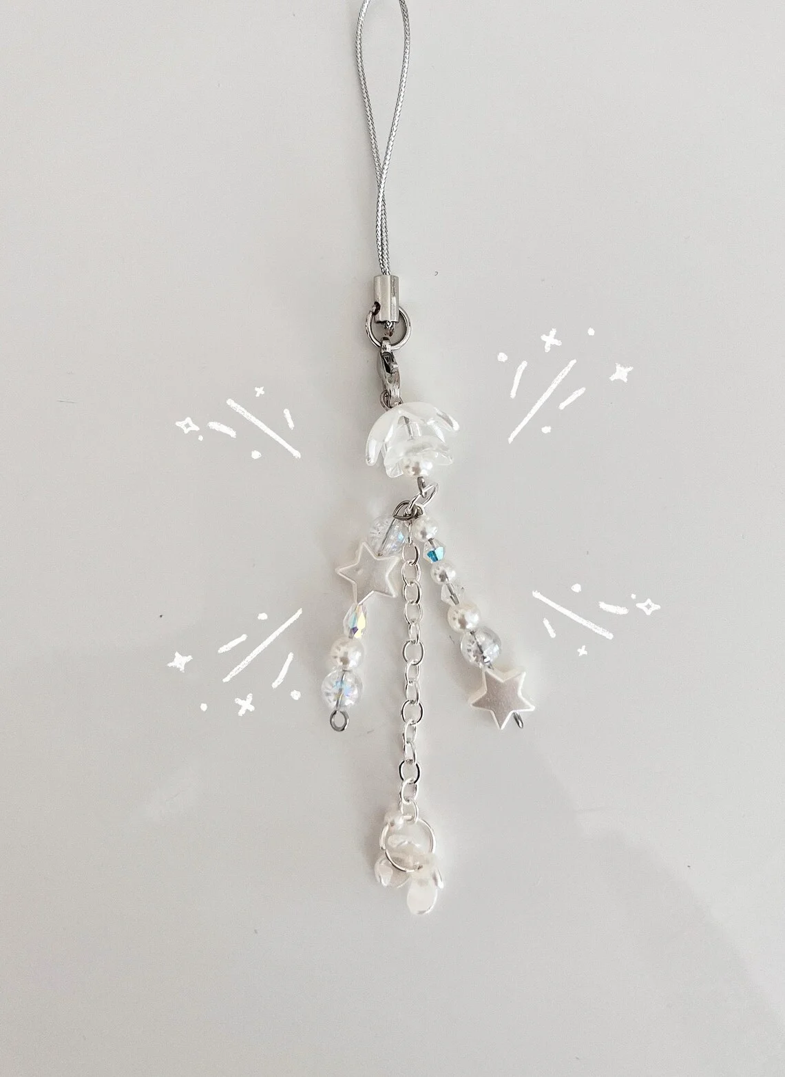 Jellyfish Phone Charm, Jellyfish, Phone Charm