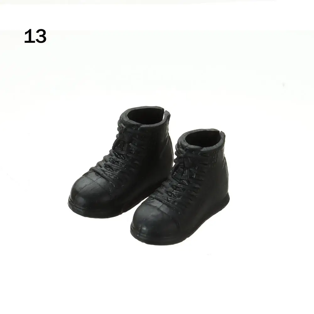 22 Styles Female Foot Length 2.2cm Hero Dolls Boot Accessories Long Knees Boots  Shoes Socks