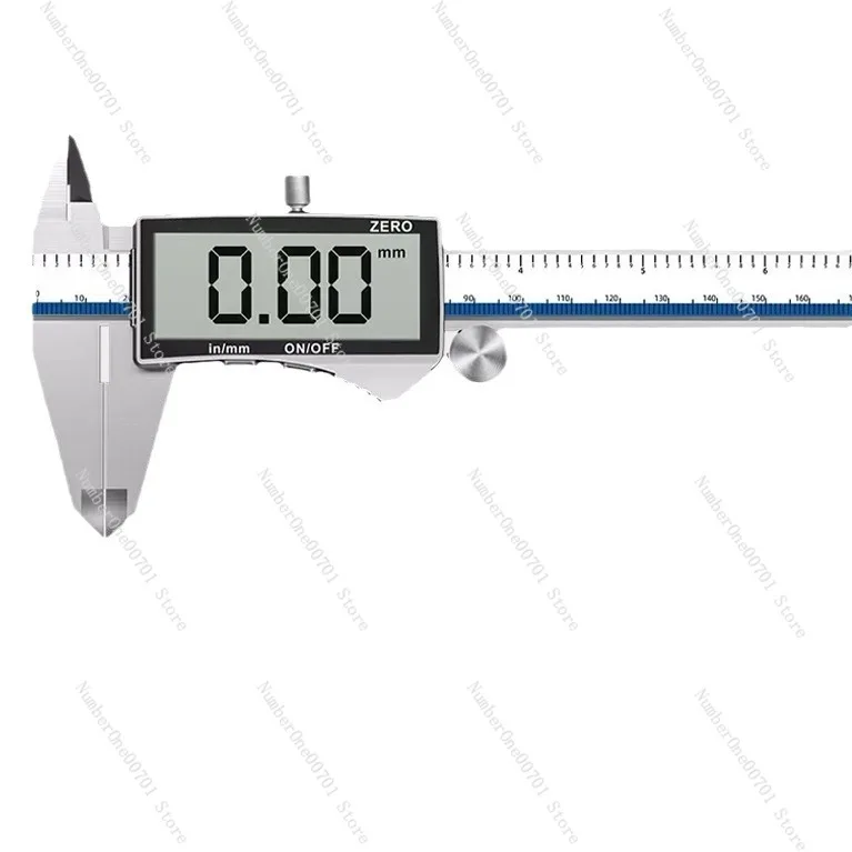 

Vernier Caliper Tool Stainless Steel 0-200mm Ruler Industrial Grade Digital Display Large Range Gauge High Precision