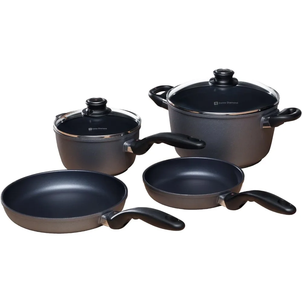 

Swiss Diamond HD Classic Nonstick 6-Piece Cookware Set