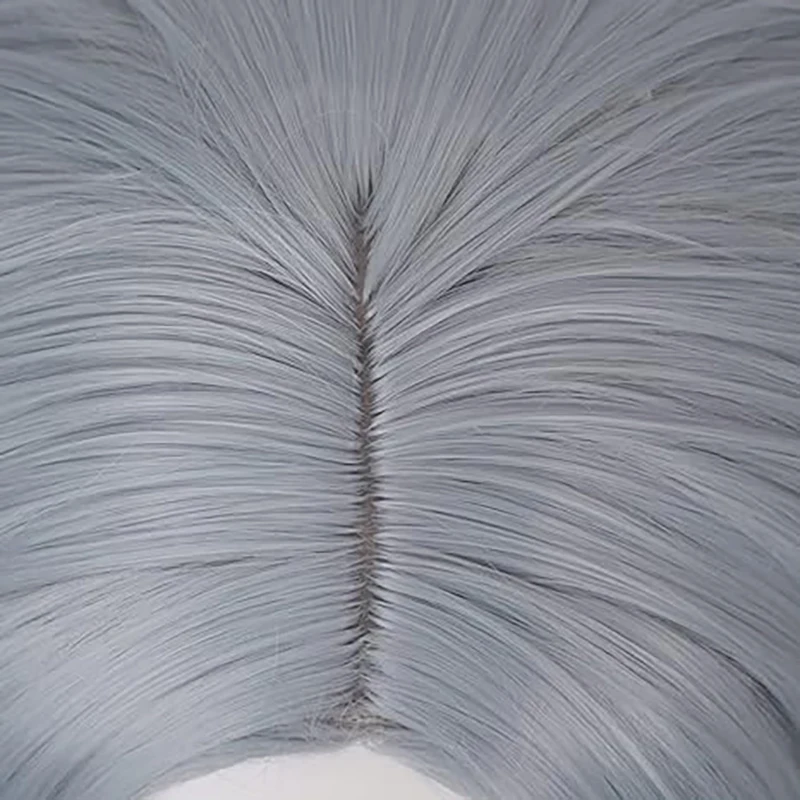 Anime My Hero Academia Eri Cosplay perruque longue vague argent gris synthétique femmes Costume cheveux perruques pour fille fête Cos jeu de rôle