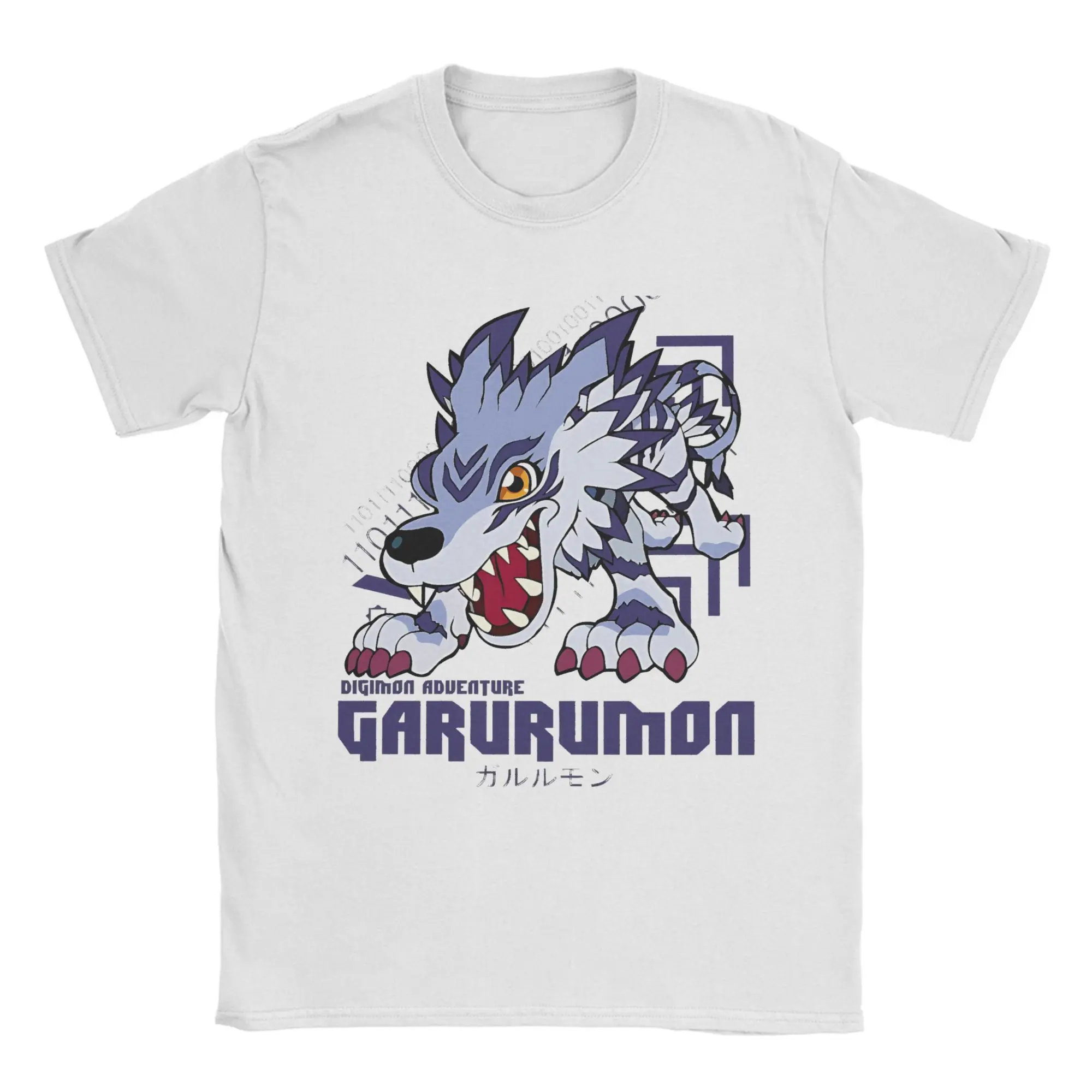 novidade-digimon-aventura-garurumon-t-camisa-masculina-algodao-manga-curta-em-torno-do-pescoco-roupas-de-verao