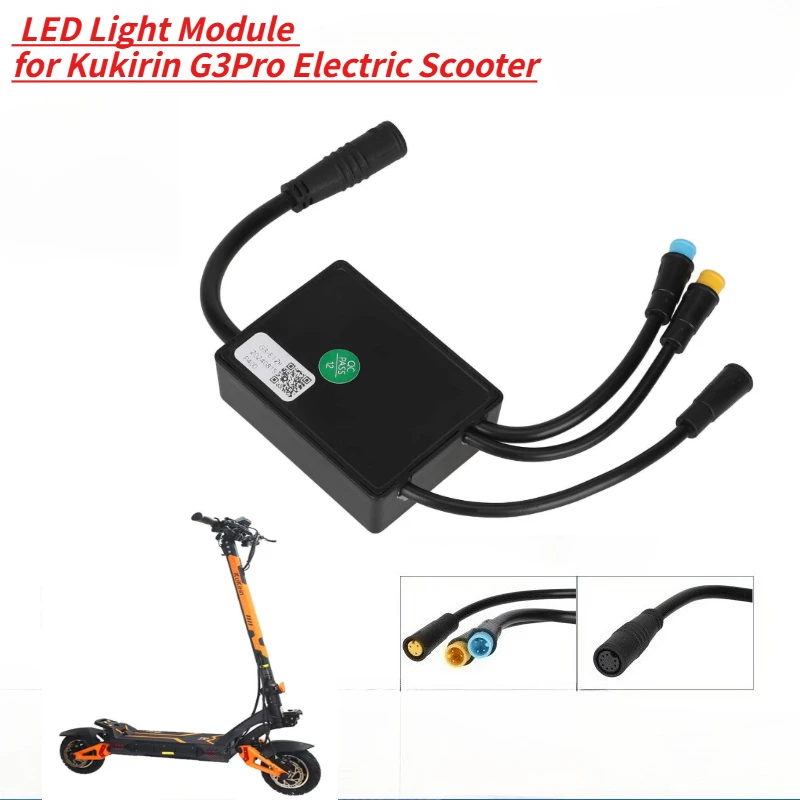 

Original Style LED Light Module for Kukirin G3Pro Electric Scooter, 12V Waterproof IP65 Replacement Light Board