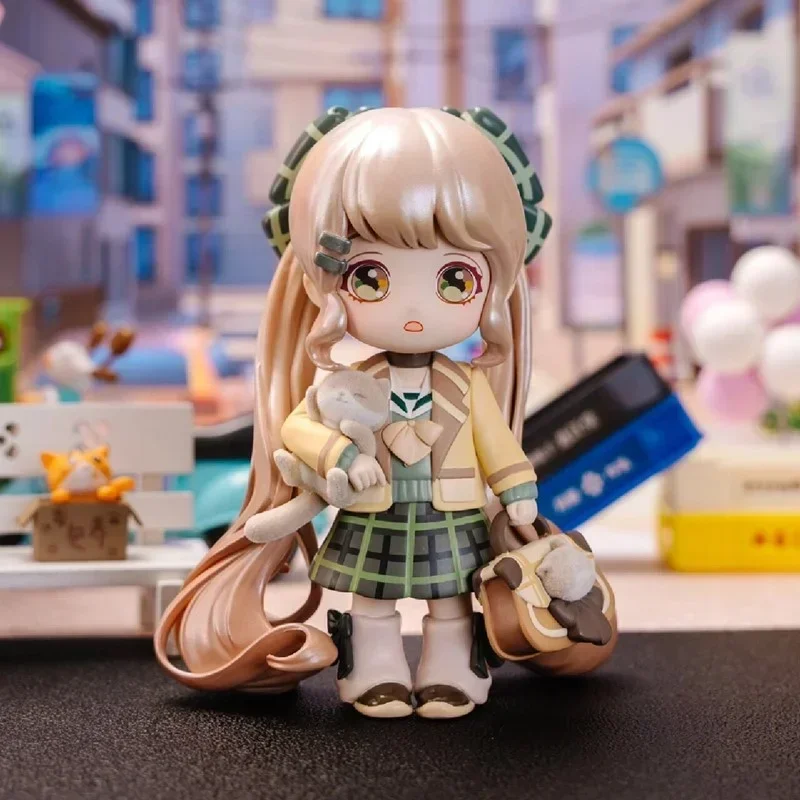 

Kokoya Encountering Poetry Series Blind Box Mystery Box Caixa Sorpresa Girls Anime Figures Cute Model Birthday Gift