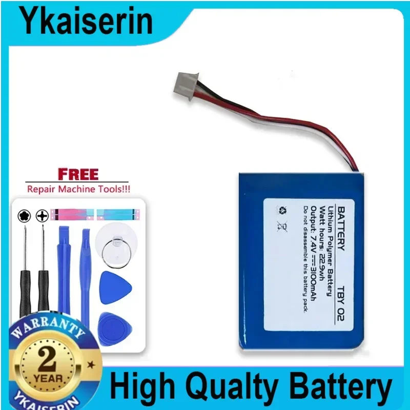 

3100mAh TBY 02 Replacement Battery for EMTEK AOR550 AOR600S AOR500s Portable Batteries Warranty + Track Code