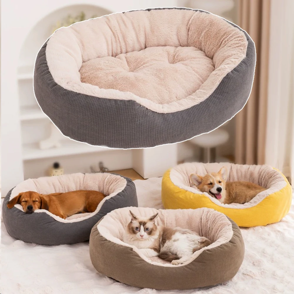 

Dog Cushions Pet Bed Sofa Beds Large Dogs Fluffy Medium Blanket Pets Accessories Bad Mat Products Puppy Supplies Cats Small Big