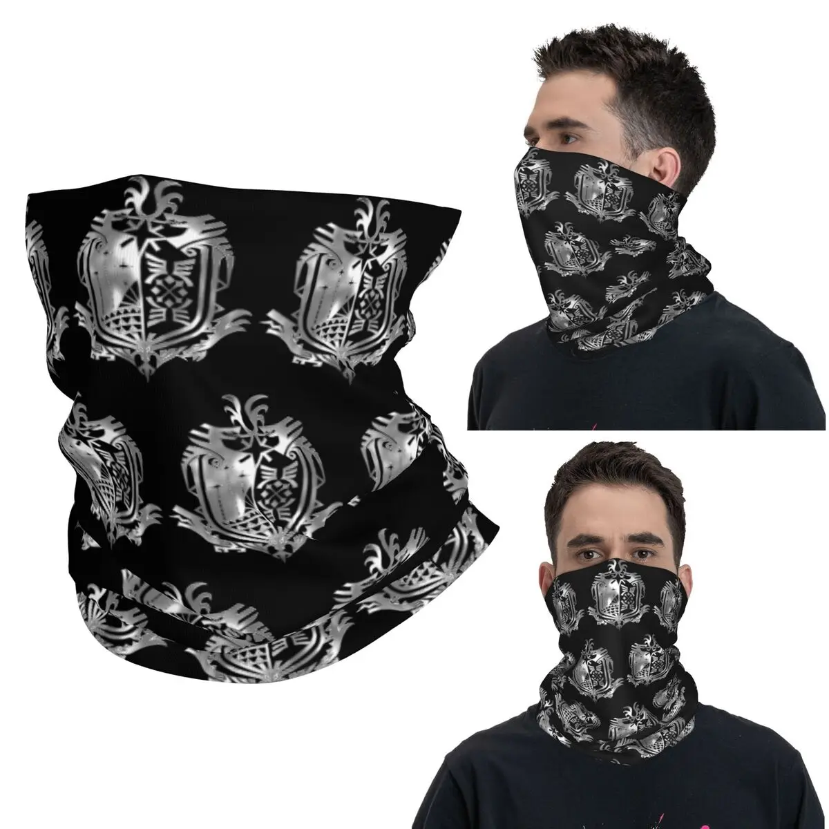 

Monster Hunter World 1, бандана, гетры с принтом, маска, шарф, теплый велосипедный шарф для бега для мужчин, женщин, взрослых, зима