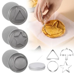 1set Sugar Cookie Mold Candy Biscuits Molds Sugar Game Kit Korean Honeycomb CookiesGame Kit For Squid Korean TV Fans and Kids
