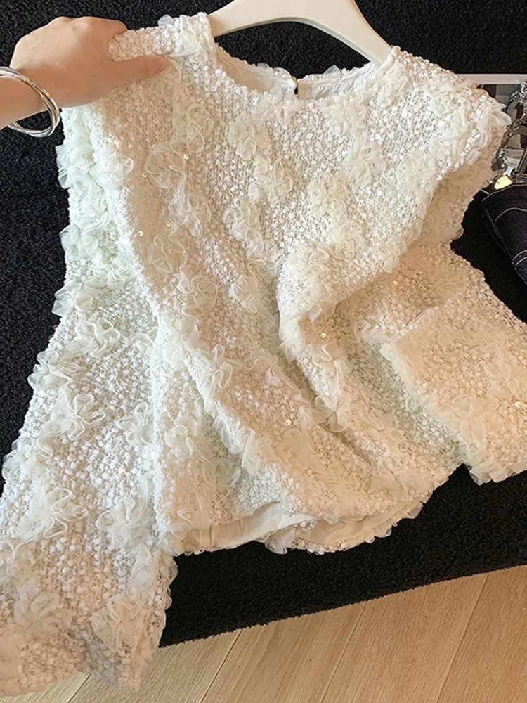 

Spring New Loose Fit Long Sve Knitted Top Women's round Ne Design Sensation Slimming Base Layer irt Casual Wear