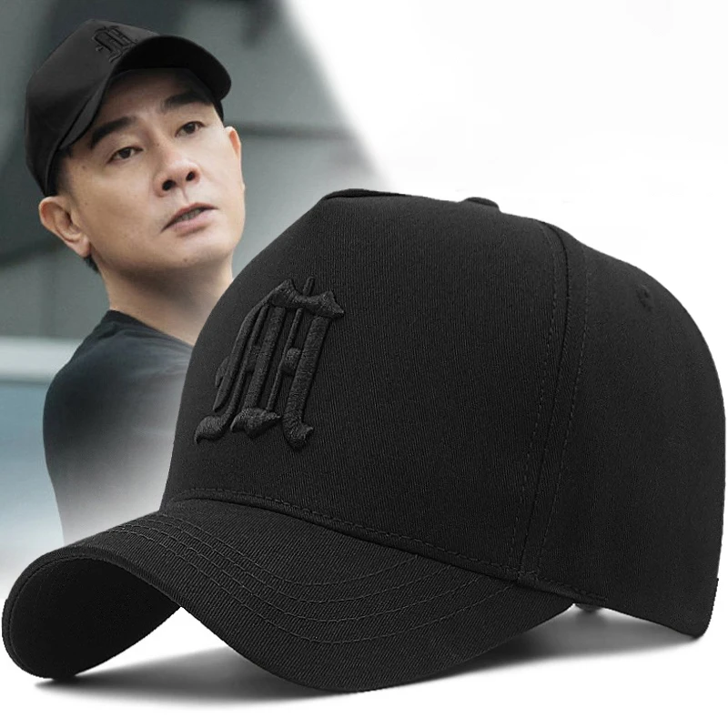 2024 Summer Baseball Cap for Men New Fashion Hip Hop Style Fishing Sports Hat Trucker Hat High Profile Embroidered Big Size XL