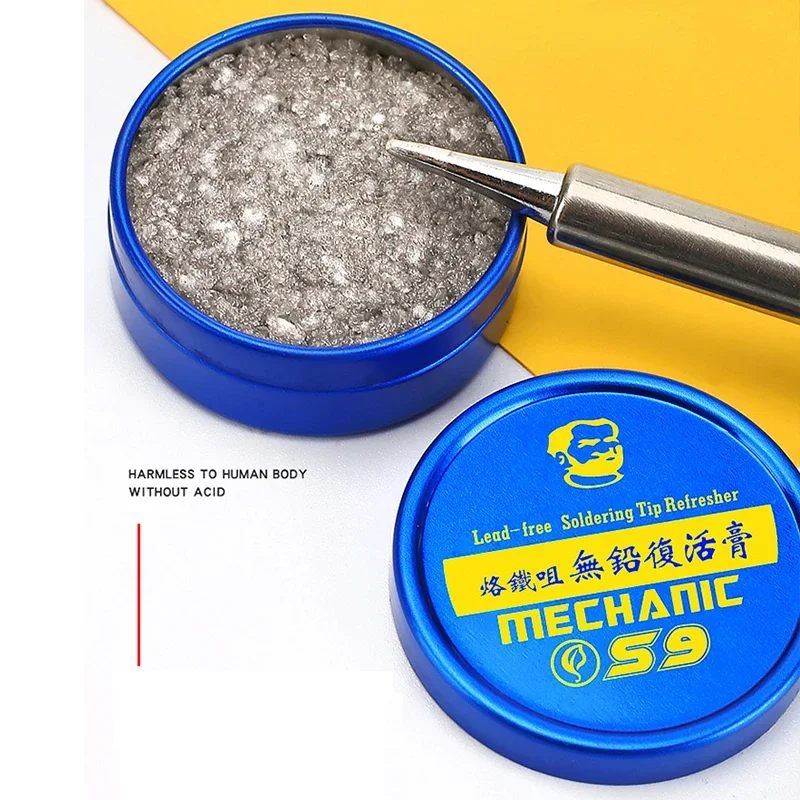 Lead-Free Resurrection Paste For Soldering Iron Tip MECHANIC S3 S6 S9 Repair Soldering Iron Tip Oxidation Clean Protection Cream