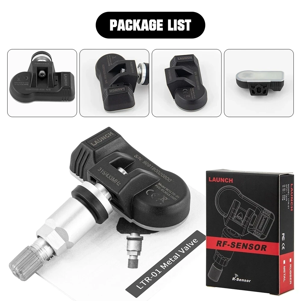 

X431 2 in 1 RF-SENSOR 315MHz & 433MHz TPMS Tire Repair Tools Scanner Tire Pressure Sensors