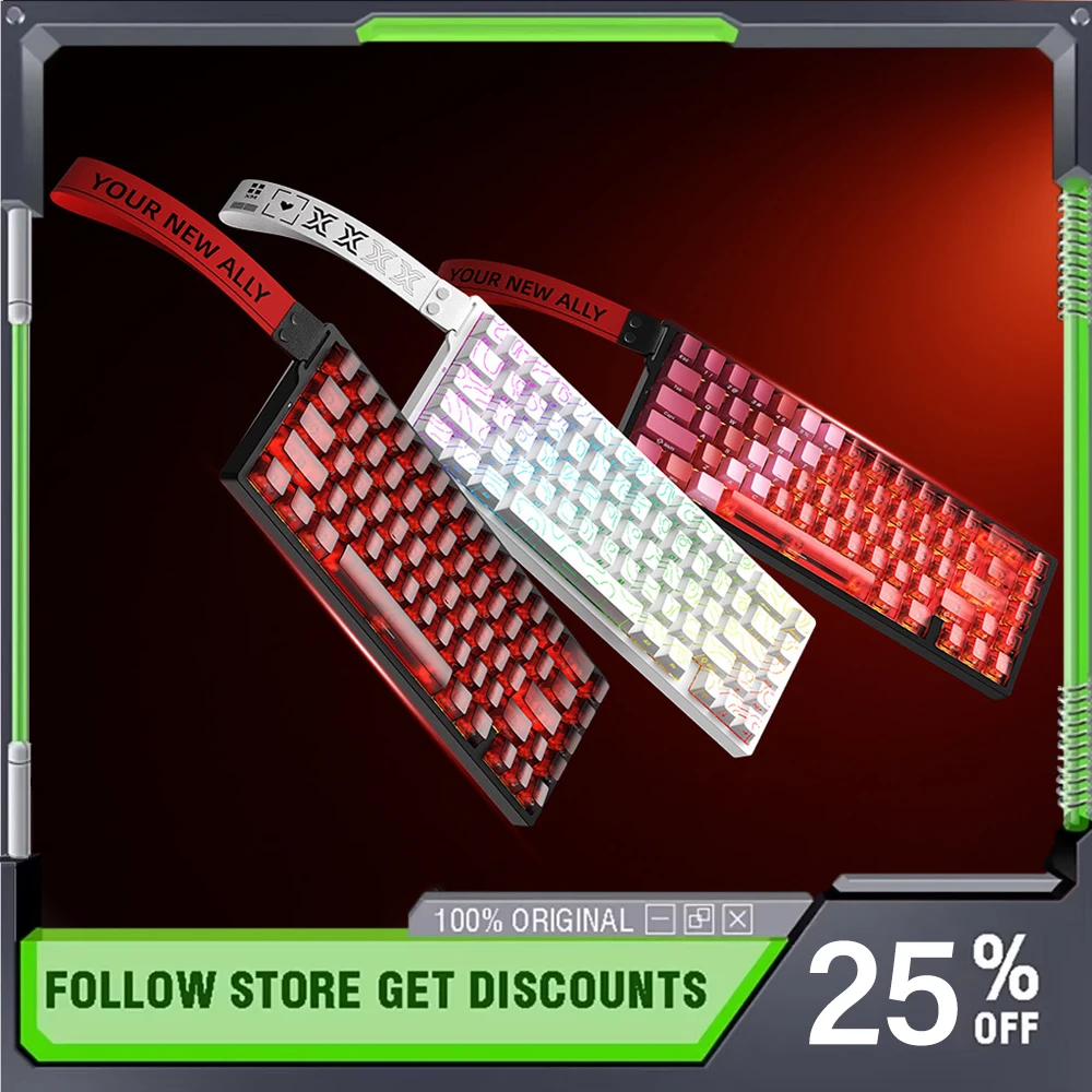 XINMENG Beat68/Pro/Lite/Max/Ultra Magnetic Switch Keyboard Wired/Three Mode Low Latency 8K E-sports Gaming Customized Keyboard