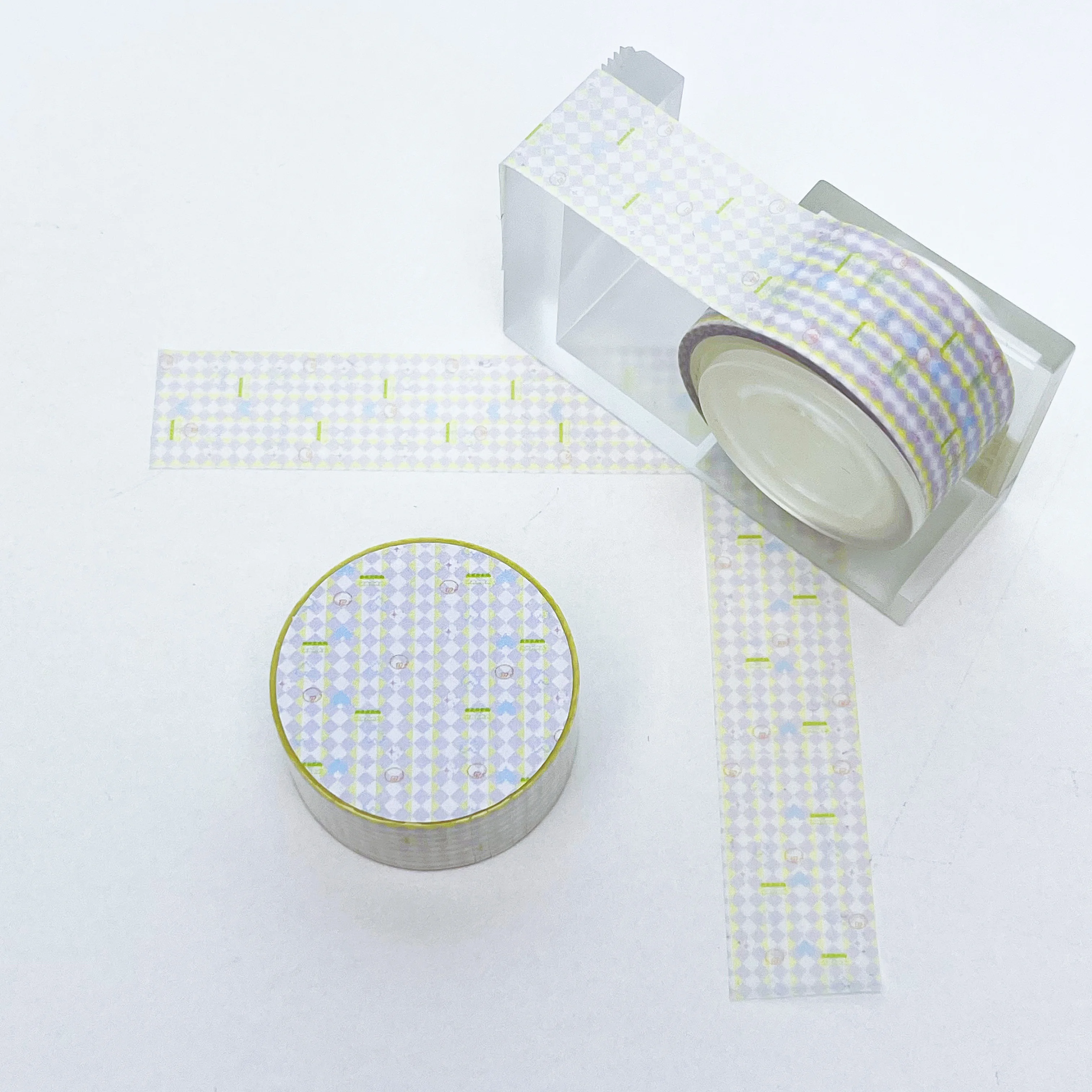 Ins Style Washi Tape Scrapbooking Masking Tape Spring Flutter Basic Pattern DIY Stickers Tapes Crafts Supplies