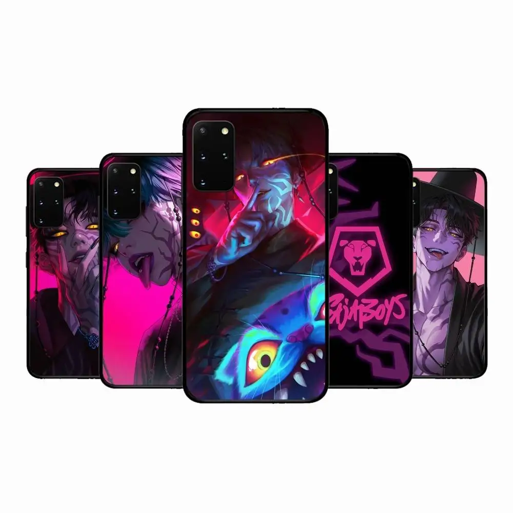 

KPOP Sajaboys D-Demon H-Hunters Phone Case For Samsung S 24 Fe 25 Ultra Plus 20 Lite 21 30 22 23 24 22 Ultra 5G Fundas