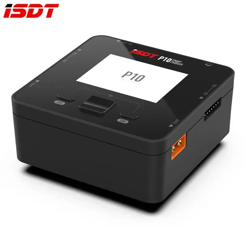 100% Original ISDT P10 P20 250WX2 10AX2 500WX2 20AX2 DC Dual Channel Smart Charger Discharger for Rc 1-6S 1-8S Lipo Battery RC B