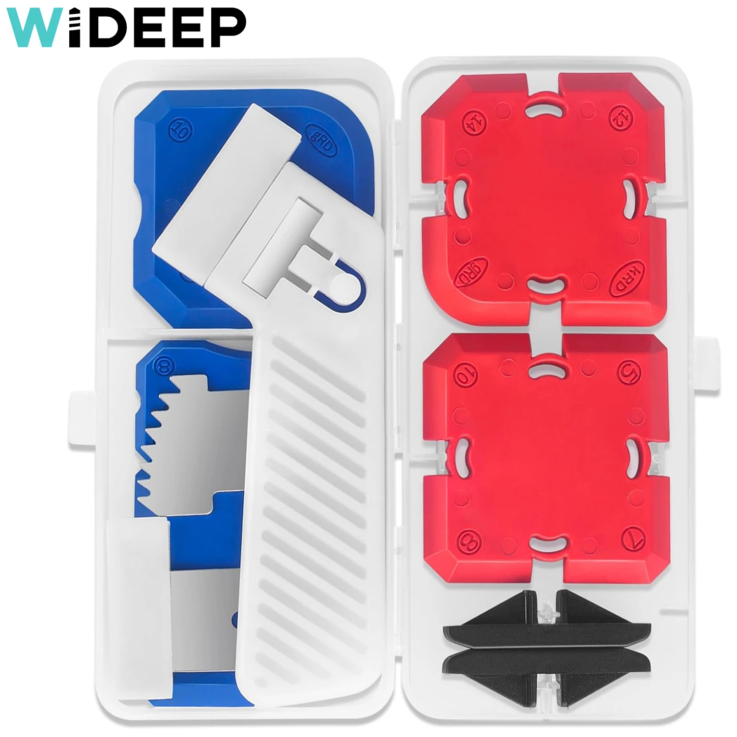 

11PCS Silicone Profiling Kit Sealant Finishing Tools Caulking Removal Scraper Smooth and Flawless Application No Cleanup