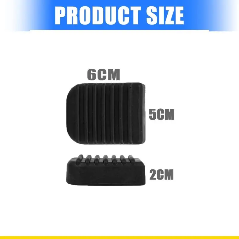 SZCH Motorcycle Kickstand Rubber Pad Non Slip Stabilizers Easy Mounts Motorcycle Kickstand Stabilizers Pad set for Stability