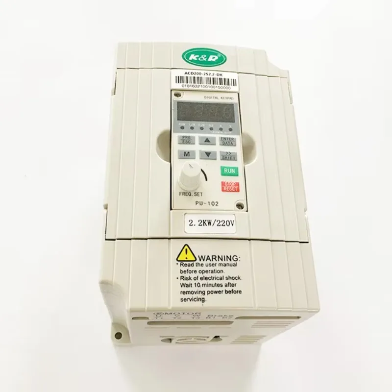 Spindle Motor VFD 7.5 Kw 220v 380V Frequency Inverter Vfd Manufacturer For Spindle