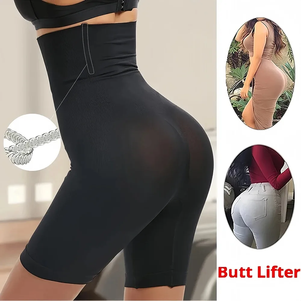 

Women Shapewear Control Panties High Waist Trainer Panties Slimming Pants Tummy Shaper Hip Butt Lifter Shorts Ladies Body Shaper