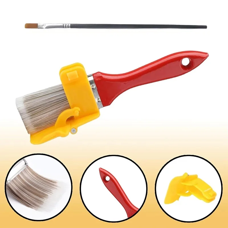 Edging Color Separation Paint Brush Portable Painting Wall Edge Brush For Indoor Outdoor Walls Ceilings DIY Painting Accessories