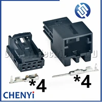 Conector de 4 pines para interruptor de elevalunas automotriz, enchufe de arnés de cableado de luz trasera 8K0973754 8K0972994 1670988-1 1534148-1