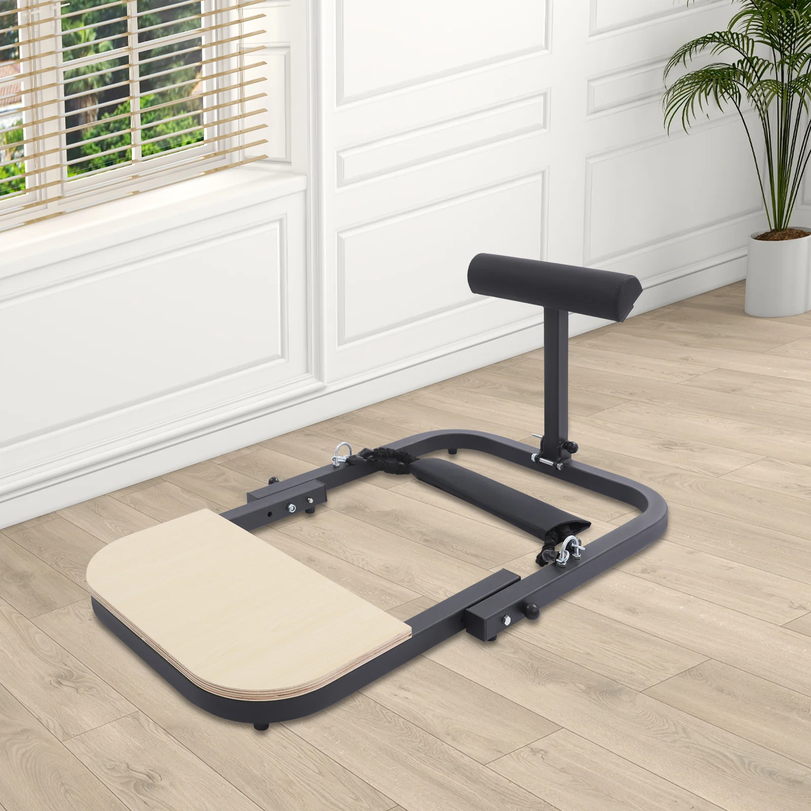 2-in-1 Schrägbrett für Sport und Balance, Verstellbares Neigungsbrett und Wadenstrecker, Hüftstoß-Trainingsgerät für Heimfitness – Detail 18
