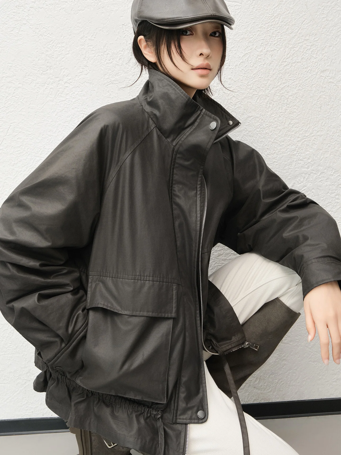 

Sweet Flouquet Workwear Goose down Jaet MEIYANG 90% White Goose down Warm Loose Fit Ladies' Daily Wear