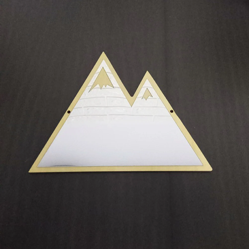 

Wooden Frame Acrylic Wall Mirror Hanging Decorative Mirror For Home Light Reflecting Surface Easy Hanging Non-Glass Safety