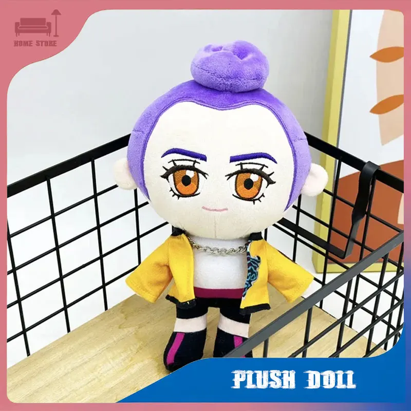 Demon Hunters-muñeco de peluche bonito, juguetes de peluche Kpop de dibujos animados, almohada de Anime Kawaii, decoración de escritorio para el hogar, regalos de juguete