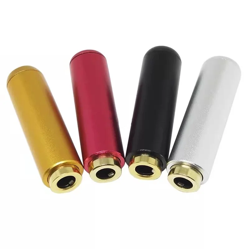 2pcs 3.5mm Audio Female Jack 3.5mm 4Poles Stereo Socket Gold Plated Wire Connector Earphone DIY