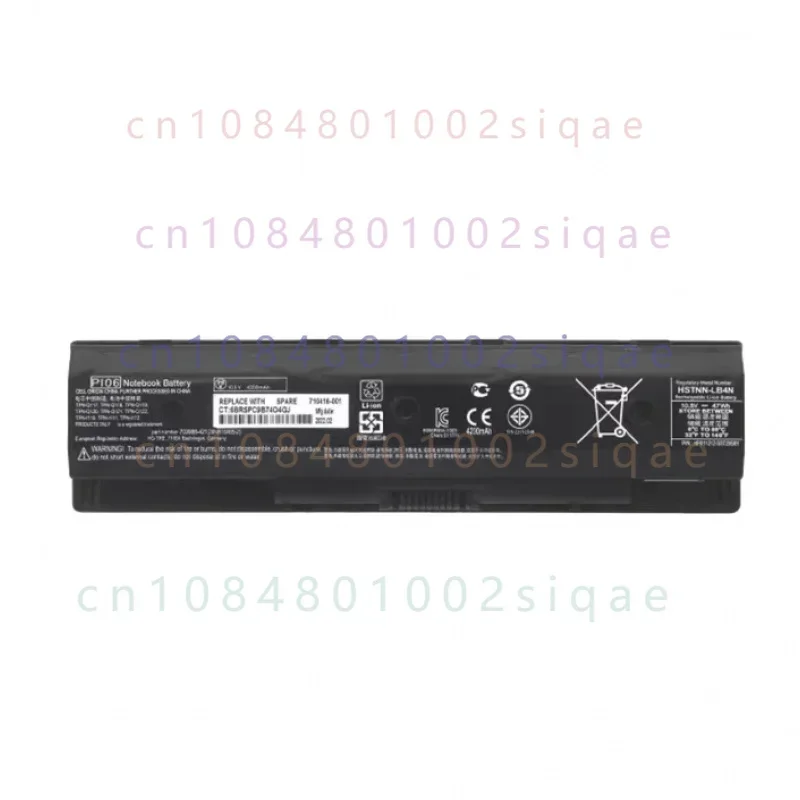 Pi06 for hp tpn-q117/q118/q119/q120/q121/q122 tpn-i110/i111/i112 laptop battery 5200mah