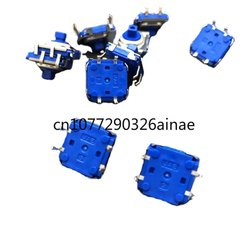 Touch Button Switch 12*12*7.3MM Tact Switch 12*12*7.3 Blue Square  4 Feet Waterproof and Dustproof Original