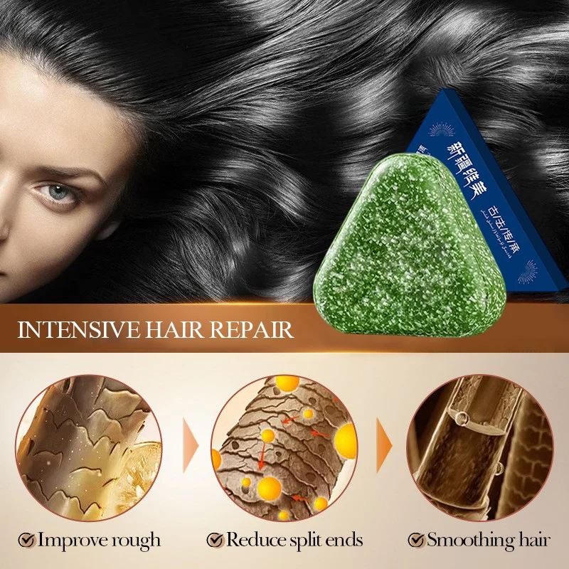 صابون العناية بالشعر بالأعشاب الطبيعية ورقة السرو بوليغونوم متعدد الأزهار لتقوية فروة الرأس صابون يدوي الصنع للتحكم في زيت صابون نمو الشعر