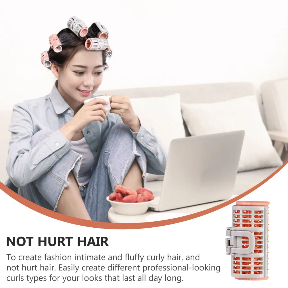 

3pcs Curly Rollers ABS PE Material Styling Tools Foam Curlers Jumbo Size Short Hair Root Bangs Easy Quick Curly Hair