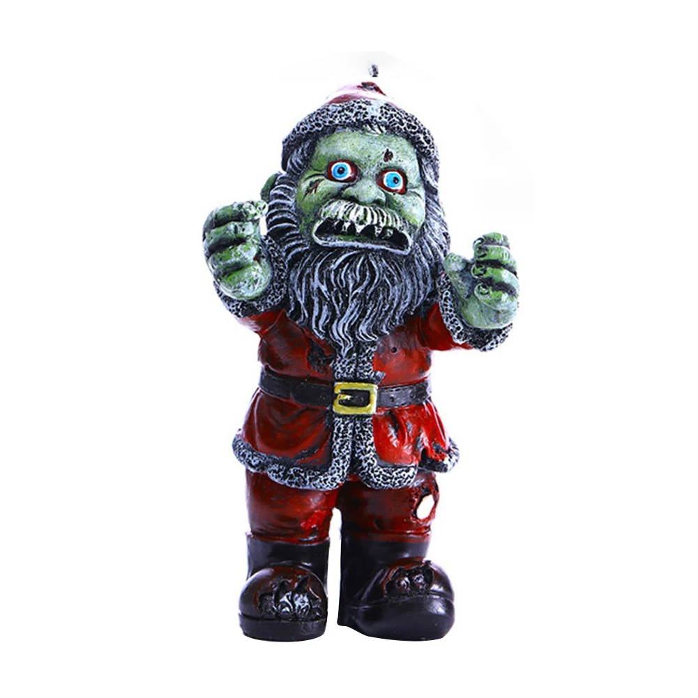 ฮาโลวีน Zombie Gnome Gothic Decor ที่สมจริง Garden Gnome สุสานรูปปั้น Spooky สําหรับสวนกลางแจ้ง Patio Yard สนามหญ้า