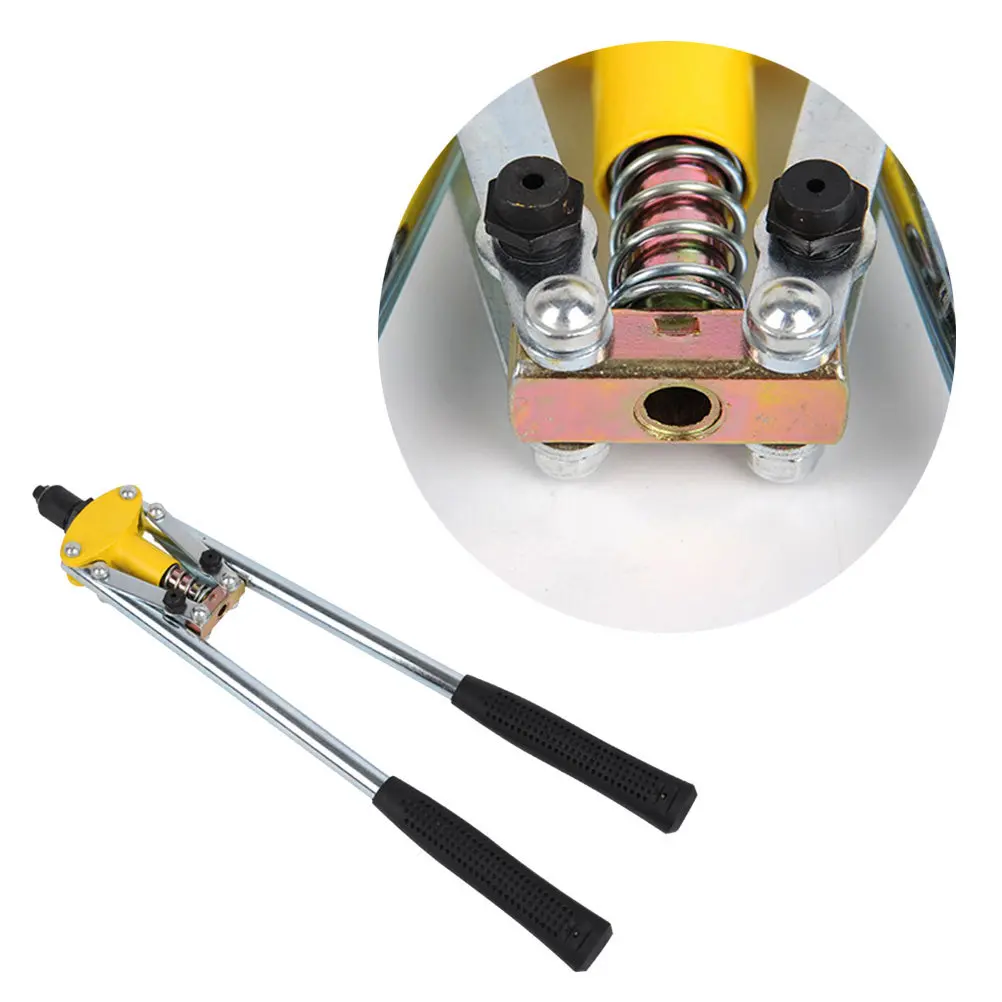 

Ручной заклепочник (инструмент для заклепок), усиленный, с ручным приводом, портативный, с рукояткой