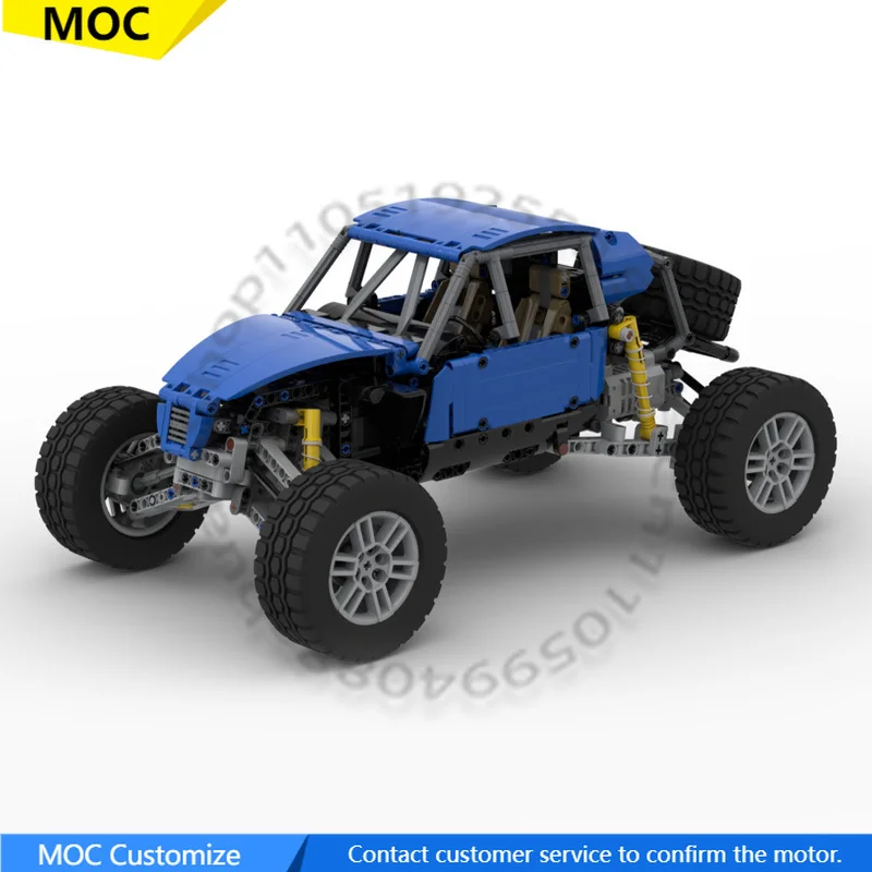 

994 PCS Speed Hypercar Ultra4 Buggy MOC Customize Modular Building Block Brick Popular Creative Design DIY Holiday Toy Gifts