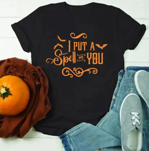 I Put Spell On You Halloween T-shirt, Funny T-shirt, Halloween T-shirt