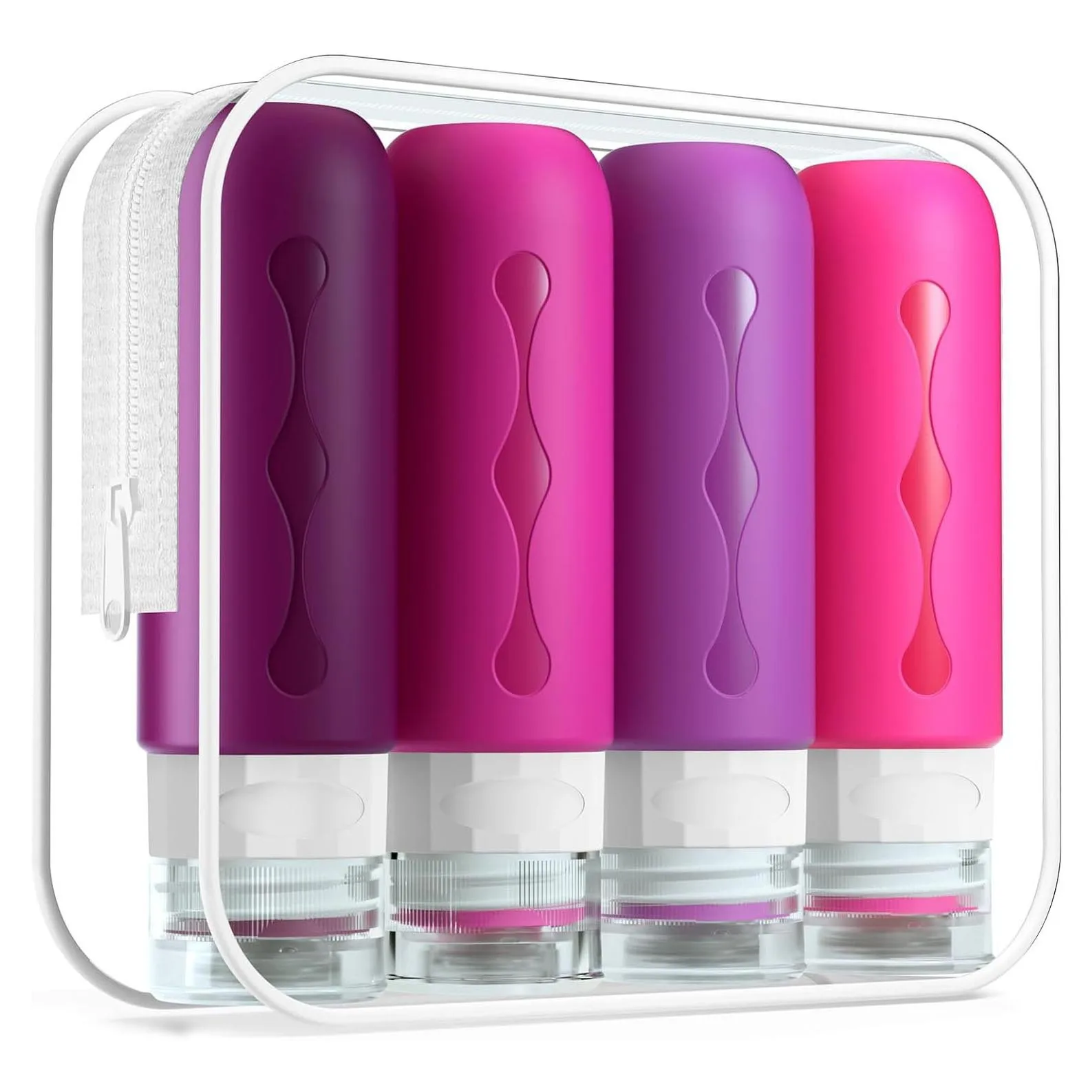 90 مللي سيليكون السفر إعادة الملء زجاجة ماكياج الاستغناء زجاجة تخزين الحاويات فارغة هلام الاستحمام جوهر الشامبو الجرار #3