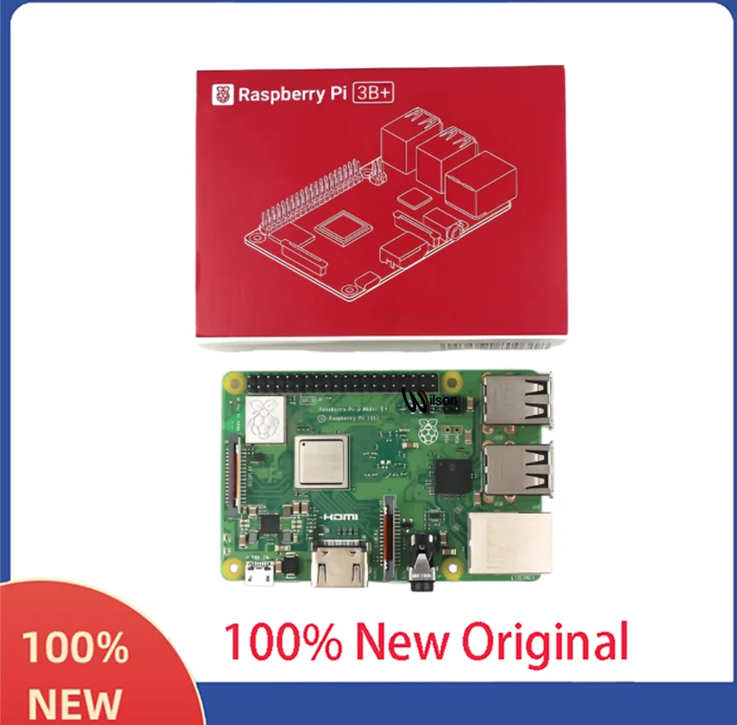 Raspberry Pi 3B+ Model 3 can run Windows 10 Linux development board and Python programming.