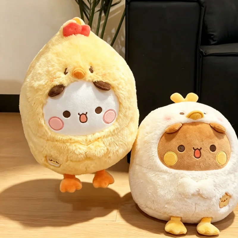 Ultra Soft Bubu Dudu Chick Duck Squishy Plush Pillow Cute Healing Cartoon Hug Cushion Trendy Sleep Companion Doll Couple Gift