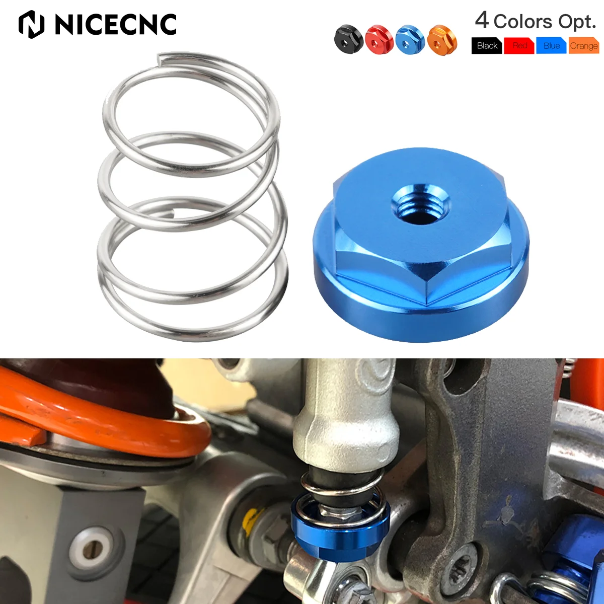 

For Husqvarna TE300 2014-2022 TE FE 501 450 350 300 250 200 150 125 TC FC TX FX NICECNC Motorcycle Rear Brake Return Spring Kit