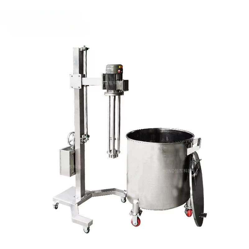 Stainless Steel Emulsion Car Paint Mixing Machine, Industrial Agitator Printing Ink Mixing Machine